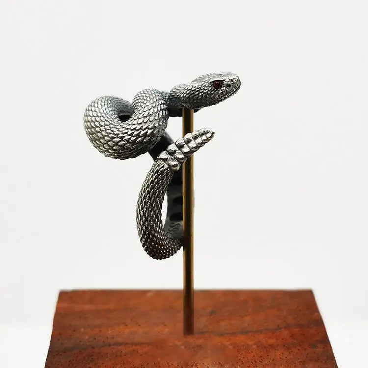 Vintage Snake Ring Adjustable Opening